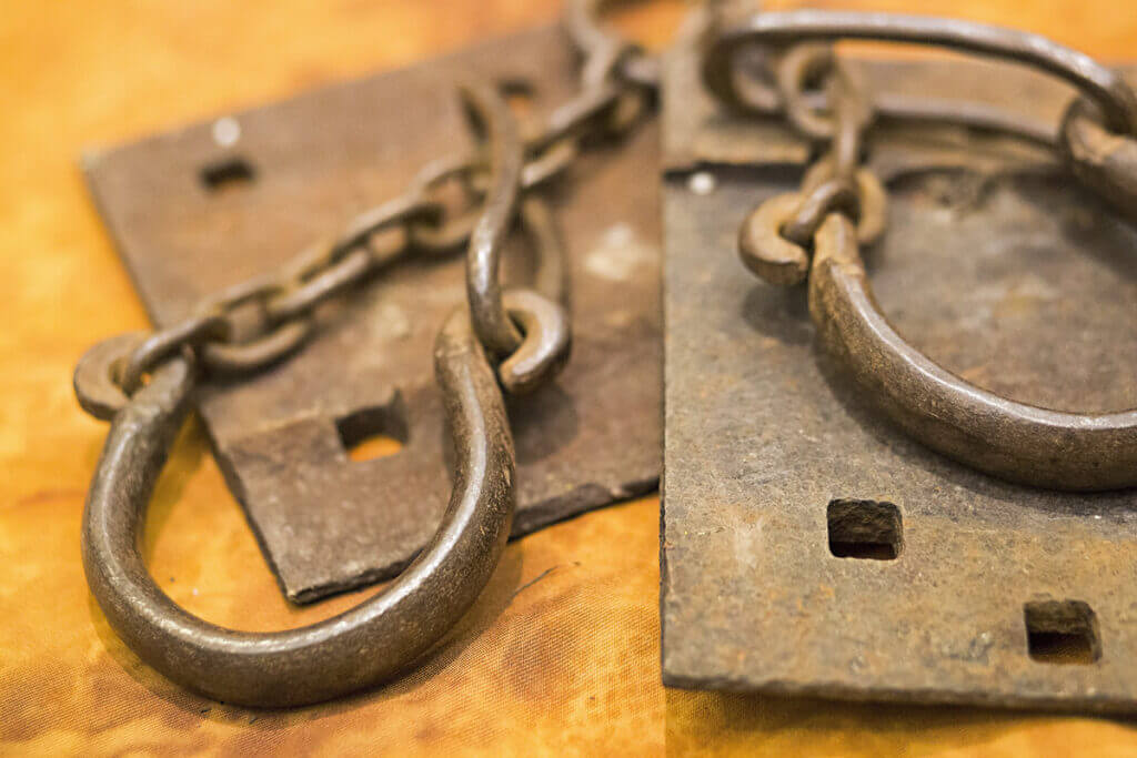 Hand-forged iron horse hobbles