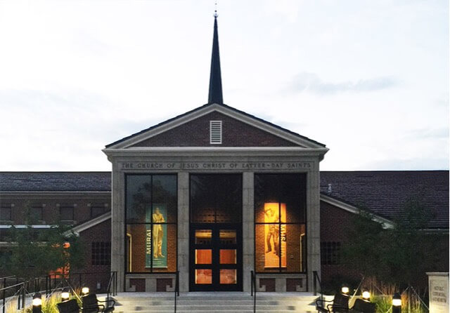 Exterior of the Cody Chapel